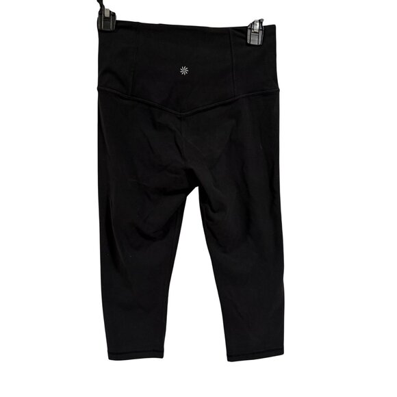 Athleta Ultra High Rise Elation Crop Black Leggings Size S - Picture 2 of 7
